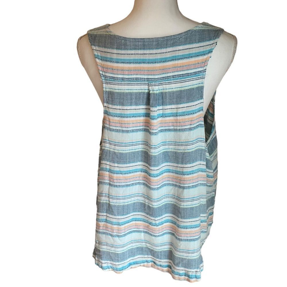 Natural Reflections Aztec Tank Top Size 1X - Picture 4 of 5